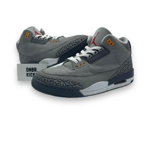 (8 Men\'s) Air Jordan 3 Retro \'Cool Grey\' 2021 main image 2